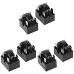 Home Use Refrigerator Compressor Overload Protector Durable Plastic Metal 6Pcs