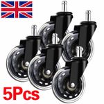 5pcs Rotatable Casters For Home Office Chair Wheels Replacement Universal wheel