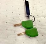 Volvo Excavator Green Ignition Key Part No 17225331