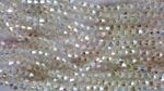 Joblot 10 strings (1000 beads) 4mm White Clear AB Bicone Crystal beads new 