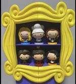 Display Picture frame stand for McDonalds friends figures Stand only FREE P&P 