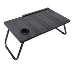 EFAN Foldable Laptop Desk, Laptop Bed Table with Cup Holder