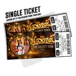 N-Dubz The Legacy Tour 2027 Ticket Gift Reveal | Mock Keepsake Ticket