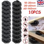 18-30/30-60/60-140mm 10PCS Adjustable Decking Pedestal Riser Bearing Support UK