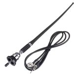 16" Universal Mount Swivel Base Car Radio AM/FM Amplified Signal Aerial Antenna