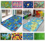 Soft Nursery Mat Kids Rugs Girl Boy Designer Play Mats Bedroom Floor Carpets Rug