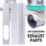 Portable AC Window Vent Kit – Adjustable Slide Plate & Exhaust Hose Adaptor