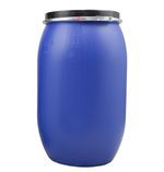 220l Open Top Plastic Barrel Drum Keg Storage Shipping Container
