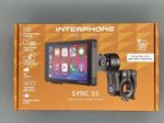 Interphone Infotainment System "RIDESYNC" Sync 55 Apple Carplay and Android