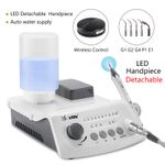 Dental Portable Ultrasonic Piezo Scaler EMS Woodpecker+LED Handpiece+Bottle A8