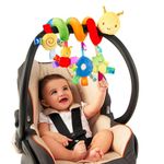 Baby Activity Spiral Stroller Car Seat Travel Hanging Toys Rattles UK NEW