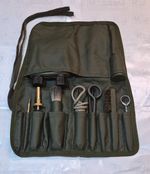 British Army SA80 Cleaning Kit Pouch + Tools for 5.56 Barrel  Used