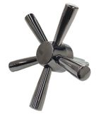 Premium 5 Spoke Safe Handle for Vault Door & Gun Safe Handle Replacement