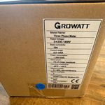 Growatt 3-Phase Meter 3×230/400V 0.5-100A RS485 Modbus RTU DIN MR00.0008300