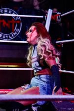 Blood Stained Deathmatch Wrestling Gear