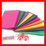 PINK WHITE BLUE GREEN ACID FREE TISSUE WRAPPING PAPER SIZE REAM YELLOW  BLACK
