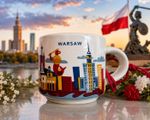 Starbucks You Are Here Poland Ornament Mug  2oz , KRAKOW WARSAW GDANSK POZNAN