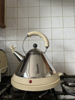 Alessi MG32 Electric Bird Kettle Michael Graves Design Stainless Rare