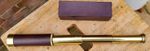Lord Nelson Hand Telescope 15 X 30mm Brass And Leather in Original Box- VGC