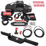 LAND ROVER DEFENDER WINCH + WINCH BUMPER + WIRING KIT + ISOLATOR  COMBO