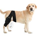 Dog Knee Brace Hind Leg Strong Support Dog Leg Brace for Torn Acl Recovery