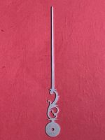 QUALITY 1760 ANTIQUE LONGCASE GRANDFATHER CLOCK MINUTE HAND 5.2” STEEL REPRO