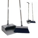 Broom and dustpan set, long-handled broom, sweep set, stick broom