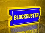 Blockbuster Video LED Lightbox Sign USB Powered - Gift Mancave Cinema Room