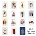 Derwentwater Designs ~ Cross Stitch Christmas Card Kits ~ Oval ~ Over 50 Designs