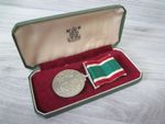 WW2 BRITISH WOMEN'S ROYAL VOLUNTARY SERVICE WRVS MEDAL ROYAL MINT BOX RIBBON