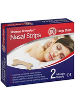 60 LARGE Sleepeze Remedies NASAL STRIPS Nose ANTI SNORE Breathe Aid Sleep Right