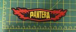 Pantera Flames Woven Sew Or Iron On Patch Officially Licensed Patch
