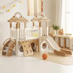 Kids Garden Swing Slide & Climbing Set Toddler Baby Outdoor Home Playground Toys
