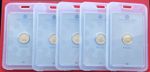 5 Protective Transparent Cover for Britannia 1/10oz Gold Coins in Blister