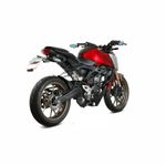 Complete Black Exhaust MIVV Mk3 For Honda CB 125 R 2021-2024