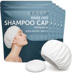 ALIA Rinse Free Shampoo Cap-Cleansing&Care-Microwaveable,Aloevera Ext- Pack of 5