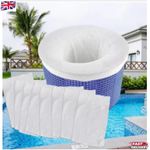 Skimmer Socks for Pool - 5/10Pcs Nylon Filter Bags - Easy Clean Pool Supply