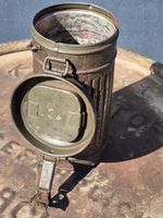 WW2 German Army  mask container, tin, for reenactment made like a Red Cross