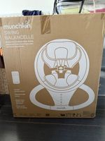 Munchkin Swing Balancelle Bluetooth Baby Swing Grey New