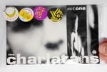 THE CHARLATANS Set of 4 x Tour Pin Badges. Music / Indie. Collectable.