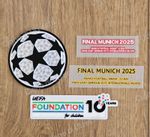 2025-2026 Champions League Starball Foundation 2025 Final Patch Badge PSG Inter