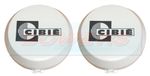 2x Cibie Oscar 7" Spot Light Spot Lamp Driving Fog Light Lamp Covers Caps Guards