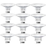 Breast Pump Enhancement Silicone Flange Adapter Easy Installs for Varied Brands