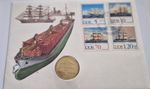 1988 DDR East German Coin Cover