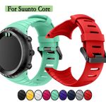 Replacement Wristband for Suunto Core - Soft Silicone & Metal Parts