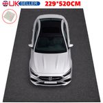 520*229cm Heavy-Duty Garage Floor Mat for Oil Absorption, Large Protective Mat