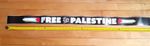 FREE PALESTINE 46" x 2 3/4" Political Sticker
