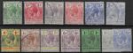 Br Solomons 1922 GV Definitives Fine Used Cat£210