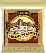 Ernie Ball Earthwood Medium Light 80/20 Bronze Acoustic Guitar Strings - 12-54 G