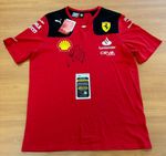 Charles Leclerc Signed Autographed Scuderia Ferrari Shirt Formula 1 F1 JSA COA L